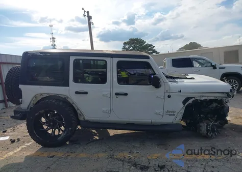 2018 Jeep Wrangler Unlimited Sport S 4X4 from USA, damaged, VIN 1C4HJXDNXJW206486